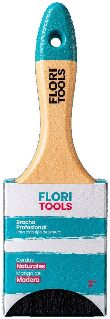 Brocha profesional Floritools 3 pulgadas