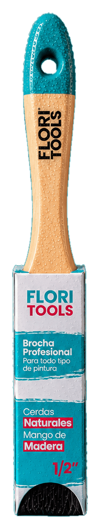 Brocha Floritools media pulgada